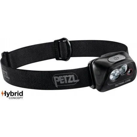 Petzl Tactikka Core hoofdlamp zwart met Li-ion accu