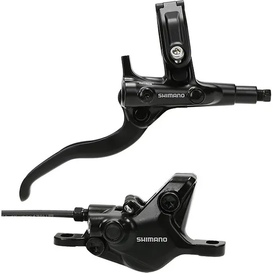 Shimano MT410/MT4100 Hydraulische Schijfremset Achter Zwart