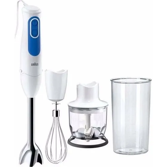 Braun MQ3025 Staafmixer 700 W  Wit/Blauw