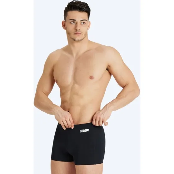 Arena Team Solid Zwemshort - Zwart