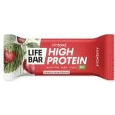 Lifebar Bio Eiwitrijk Aardbei 40g