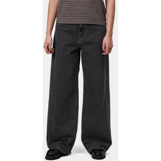 Carhartt WIP W' Jane Denim Pant - Zwart, Heavy Stone Washed