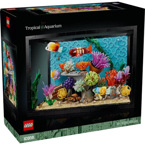 LEGO Icons Tropisch Aquarium 10366
