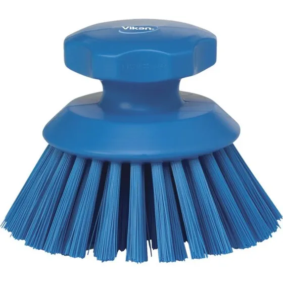 Vikan Hygiene 3885-6 ronde werkborstel geel, ø110mm