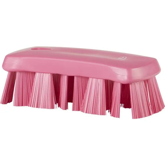Vikan 3891-1 Kleine Werkborstel Roze 176mm Harde Vezel