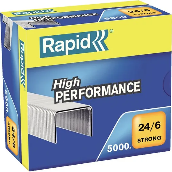 Rapid STRONG 24/6 gegalvaniseerd nietje, 5000 stuks