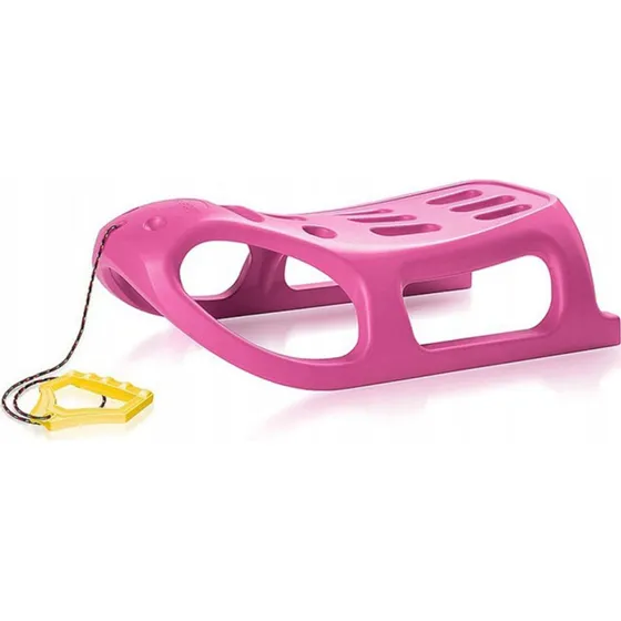 Prosperplast Little Seal roze slee met stalen skids