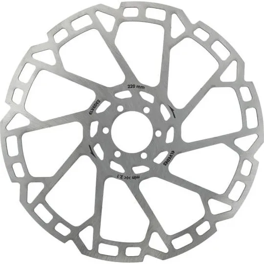 Elvedes Remschijf 6-Gaats O220mm 2,3mm Zilver