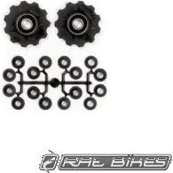 Elvedes Derailleurwieltjes 2x11T Zwart voor Shimano/Campagnolo/SRAM