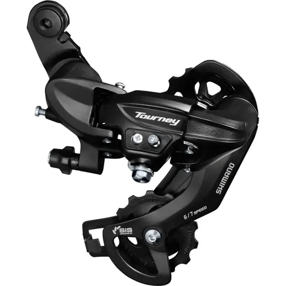 Shimano Tourney TY300 Achterderailleur 6/7v Zwart
