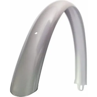 HBS Achterspatbord 28 Inch Transport Zilver Kort