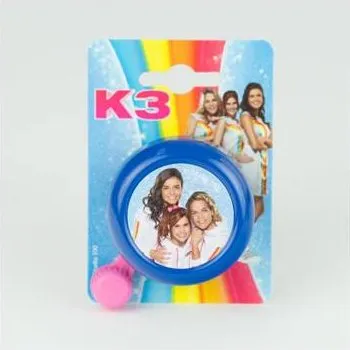K3 Fietsbel Blauw - Compact en Duidelijk
