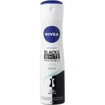 Nivea Deodorant Spray Invisible Black & White Fresh 150ml