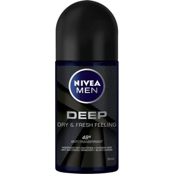 NIVEA MEN DEEP Darkwood Anti-Transpirant Deo Roller 50ml