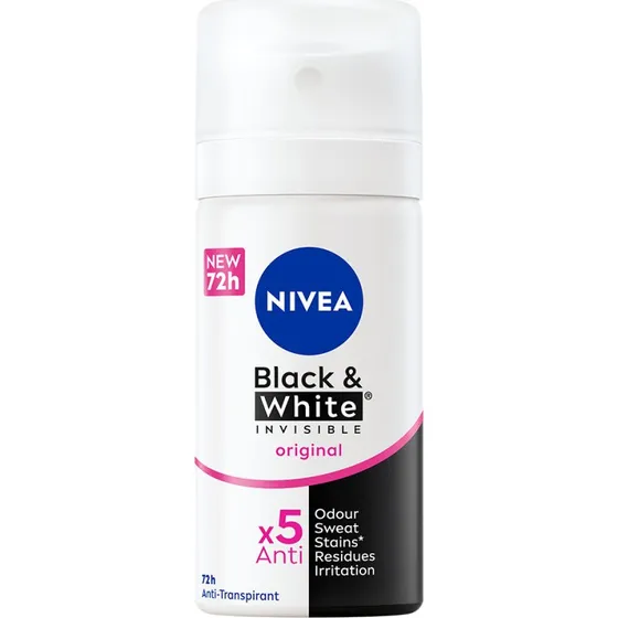 Nivea Invisible For Black & White Deodorant Spray Mini 35ml
