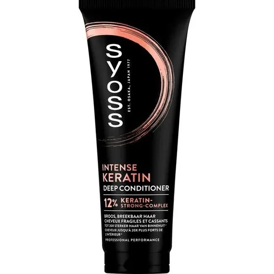 Syoss Intense Keratin Deep Conditioner 12% Keratin Strong Complex 250ml