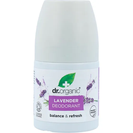 Dr Organic Lavender Deodorant Roll-On 50ml
