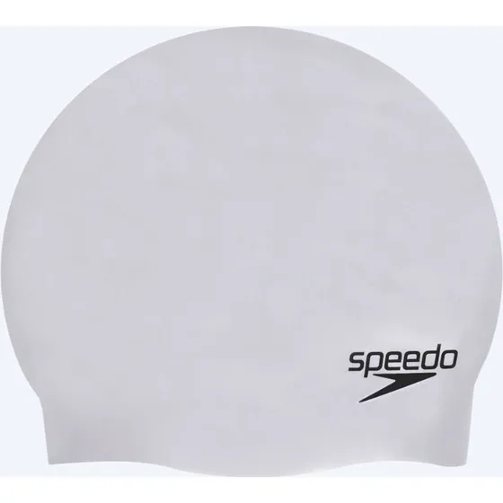 Speedo Badmuts Plain Moulded - Zilver