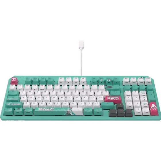 ASUS TUF Gaming K3 Gen II Hatsune Miku Edition Gaming Toetsenbord