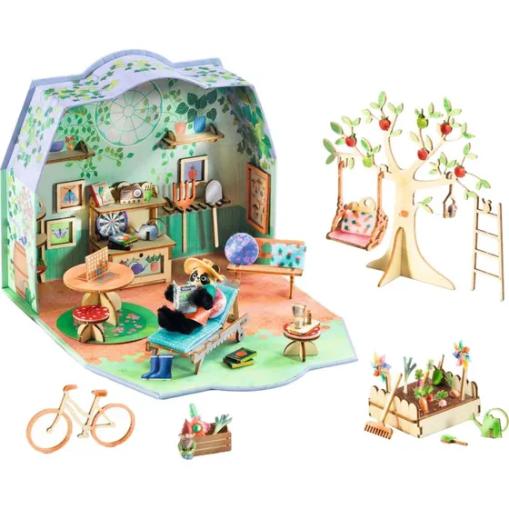 Djeco DIY Knutselset Mi House Olive