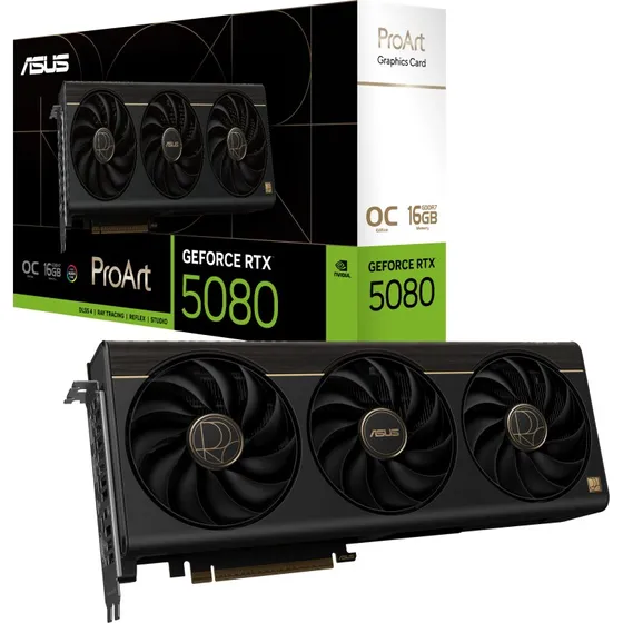 ASUS ProArt GeForce RTX 5080 16GB GDDR7 Videokaart