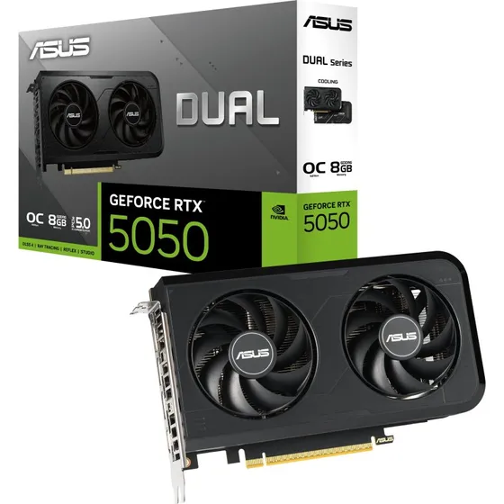 ASUS Dual GeForce RTX 5050 OC Edition 8GB GDDR6