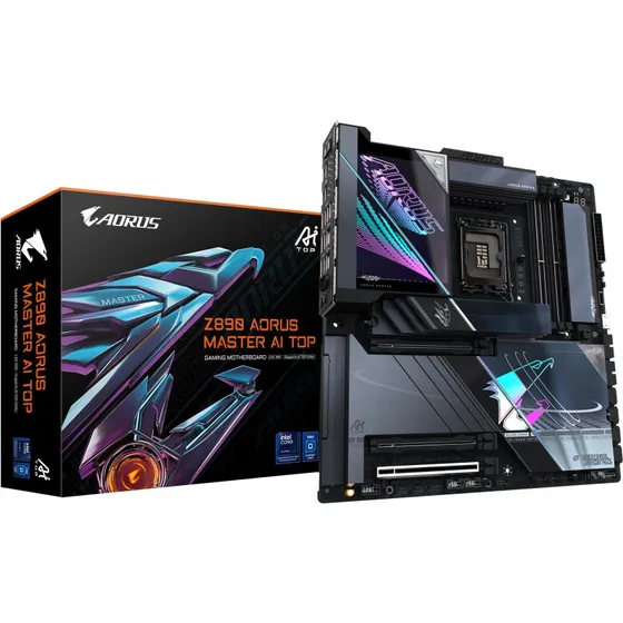 Gigabyte Z890 AORUS MASTER AI TOP Intel Z890 LGA 1851 Moederbord