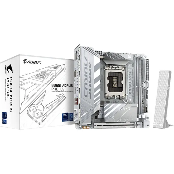 Gigabyte B860I AORUS PRO ICE Mini-ITX Moederbord LGA 1851