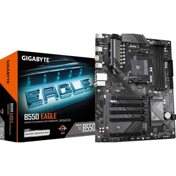 GIGABYTE B550 EAGLE Moederbord AMD B550 Socket AM4 ATX