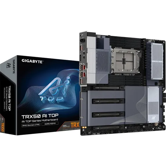 GIGABYTE TRX50 AI TOP-2B AMD TRX50 Socket sTR5 Moederbord