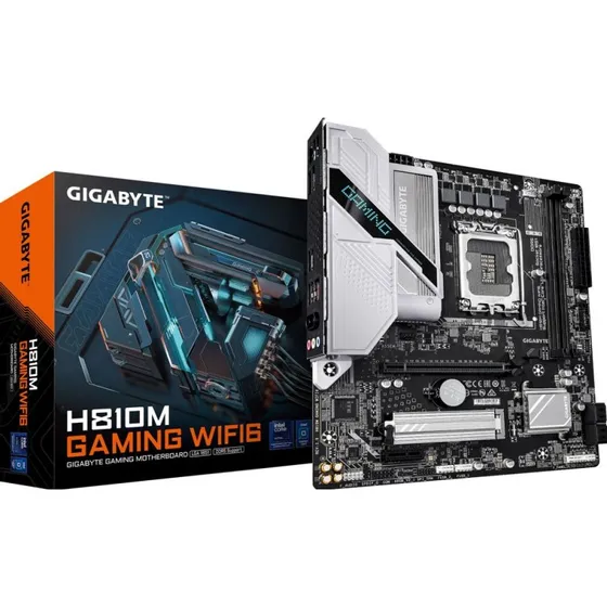 Gigabyte H810M GAMING WIFI6 Intel LGA 1851 Micro ATX Moederbord