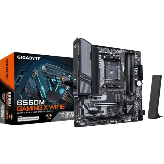 Gigabyte B550M GAMING X WIFI6 AMD B550 Socket AM4 Micro ATX