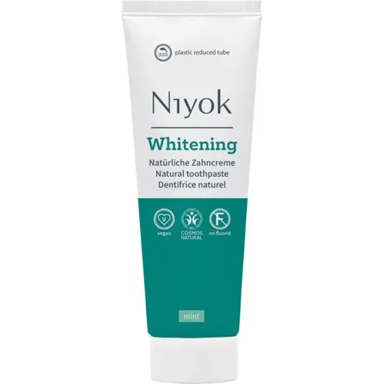 Niyok Natuurlijke Whitening Mint Tandpasta zonder Fluoride