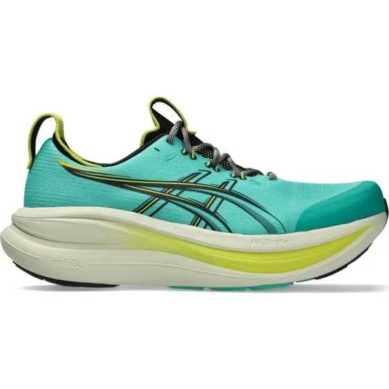 ASICS Gel-Nimbus 28 TR Groen Aurora Zwart - Maat 44.5