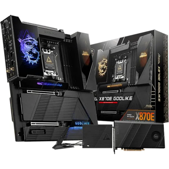MSI MEG X870E GODLIKE AMD X870E Socket AM5 Moederbord