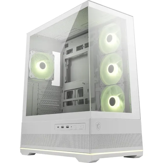 MSI MAG PANO 110R PZ WHITE Midi Tower PC-behuizing