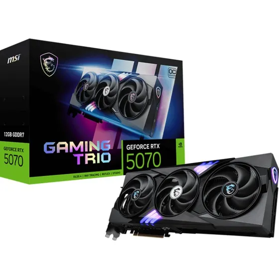 MSI GeForce RTX 5070 GAMING TRIO OC 12GB