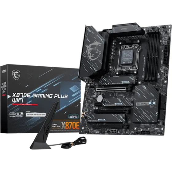 MSI X870E GAMING PLUS WIFI - AMD AM5 ATX Moederbord