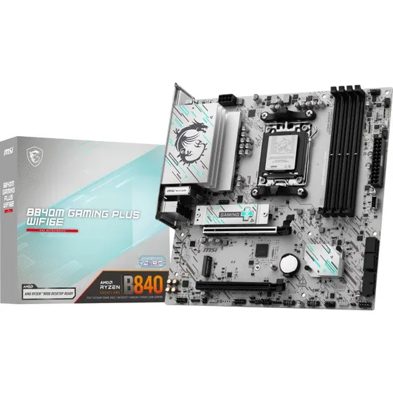 MSI B840M GAMING PLUS WIFI6E AM5 Micro ATX Moederbord