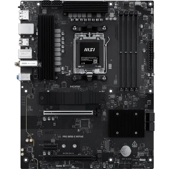 MSI PRO B850-S WIFI6E Moederbord AMD AM5 ATX