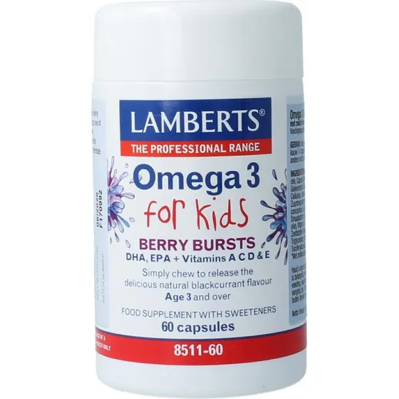 Lamberts Omega 3 For Kids 60 Capsules