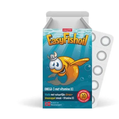 Easyvit Easyfishoil Kids Omega-3 & D3 Kauwgel