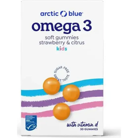 Arctic Blue Omega 3 DHA, EPA & Vitamine D 30 Gummies