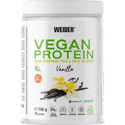 Weider Veganistisch Eiwit Vanille 750 gram