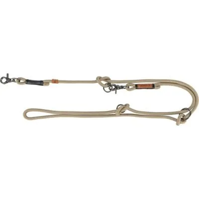 Trixie Be Nordic Hondenriem Verstelbaar Zand/Zwart 200x0,8 cm
