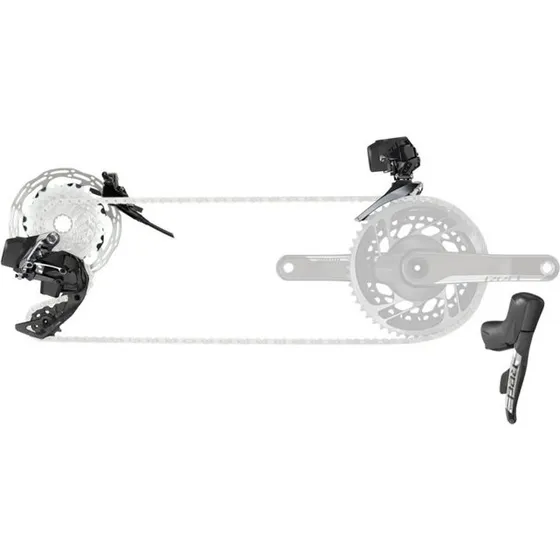 SRAM RED eTap AXS 2x12v Flat Mount Disc Brake Kit