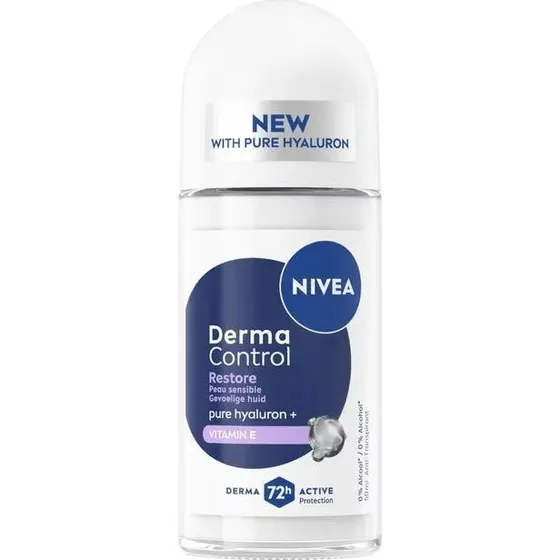 Nivea Derma Control Restore Gevoelige Huid Deoroller 50ml
