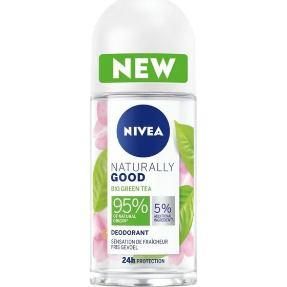 Nivea Deodorant Roller Naturally Good Green Tea 50 ml