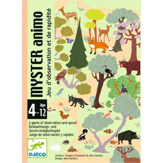 Djeco Myster Animo Observatiespel met kaarten