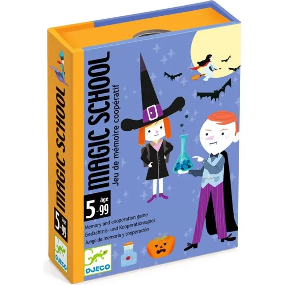 Djeco Magic School Coperatief Kaartspel voor Kinderen